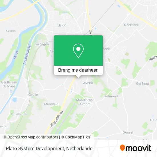 Plato System Development kaart