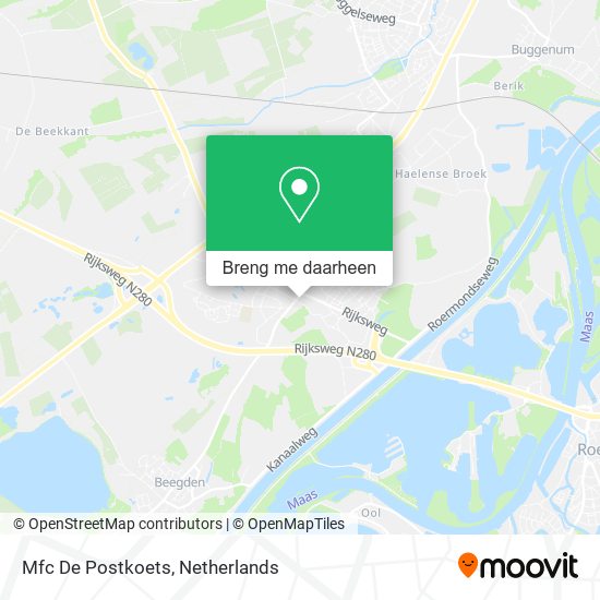 Mfc De Postkoets kaart