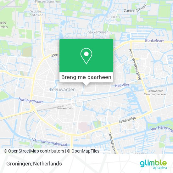 Groningen kaart