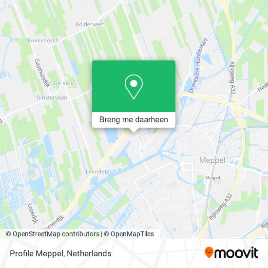 Profile Meppel kaart