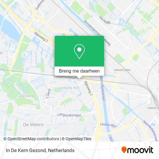 In De Kern Gezond kaart