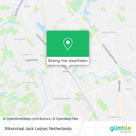 Biketotaal Jack Leijten kaart