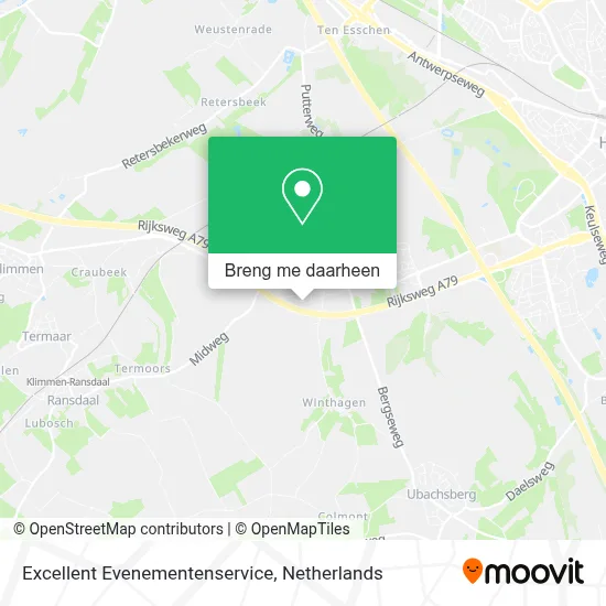 Excellent Evenementenservice kaart