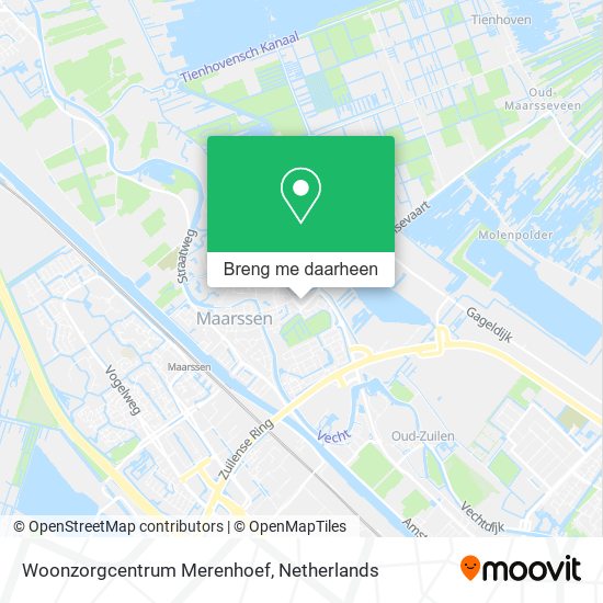 Woonzorgcentrum Merenhoef kaart