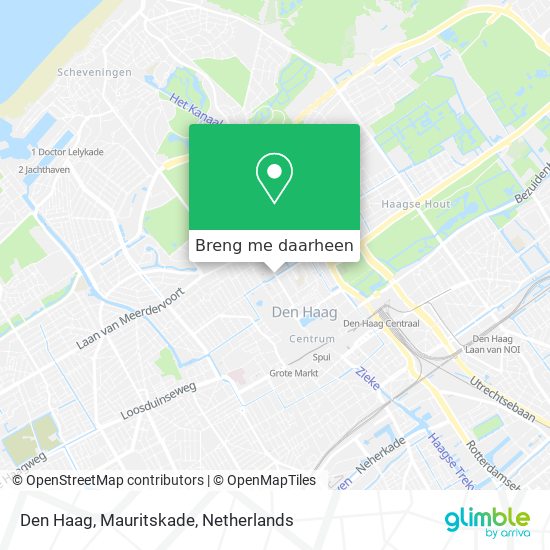 Den Haag, Mauritskade kaart