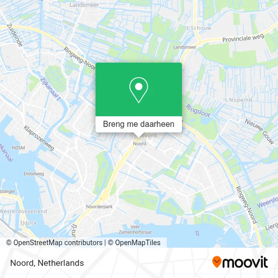 Noord kaart