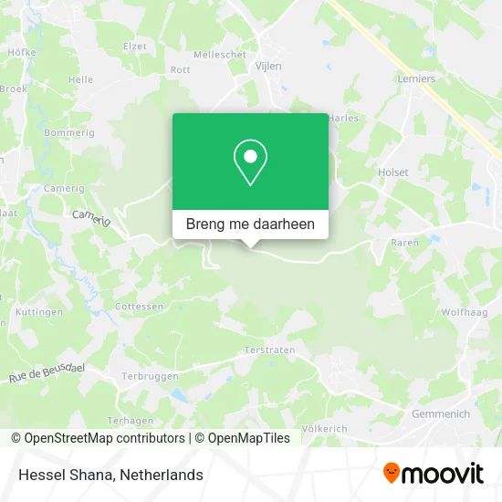 Hessel Shana kaart