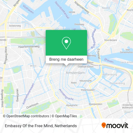 Embassy Of the Free Mind kaart