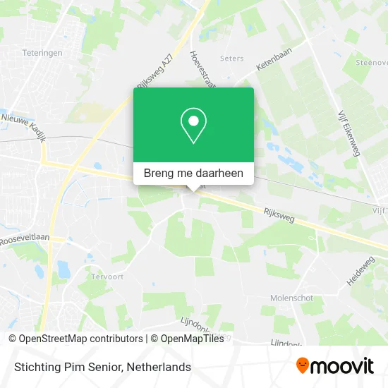 Stichting Pim Senior kaart