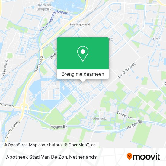 Apotheek Stad Van De Zon kaart