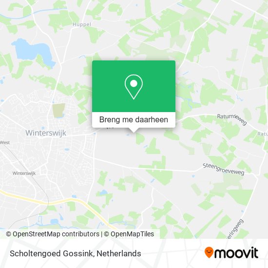 Scholtengoed Gossink kaart