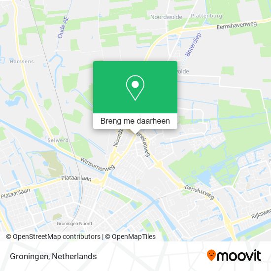 Groningen kaart