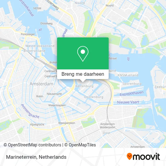 Marineterrein kaart