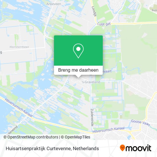 Huisartsenpraktijk Curtevenne kaart