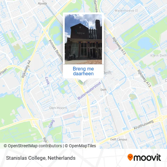 Stanislas College kaart