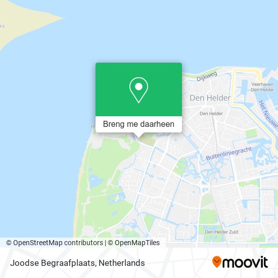 Joodse Begraafplaats kaart