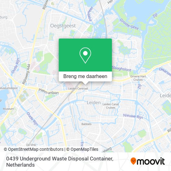 0439 Underground Waste Disposal Container kaart