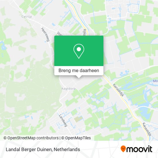 Landal Berger Duinen kaart