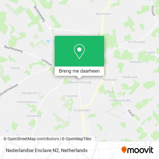 Nederlandse Enclave N2 kaart