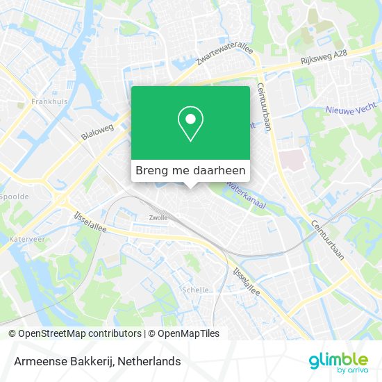 Armeense Bakkerij kaart