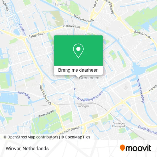 Wirwar kaart
