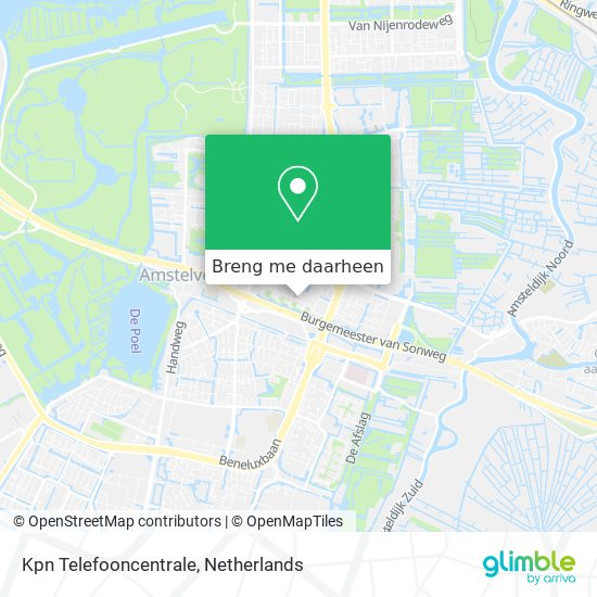 Kpn Telefooncentrale kaart