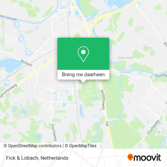 Fick & Lobach kaart