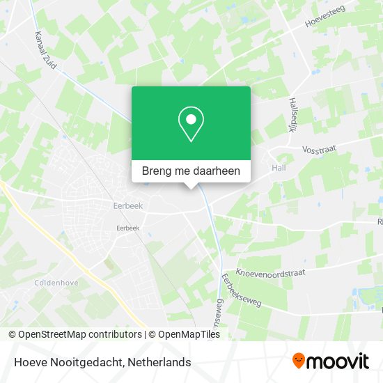 Hoeve Nooitgedacht kaart