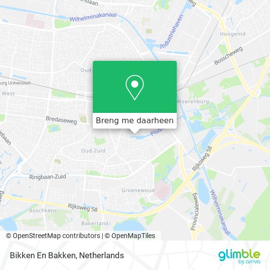 Bikken En Bakken kaart