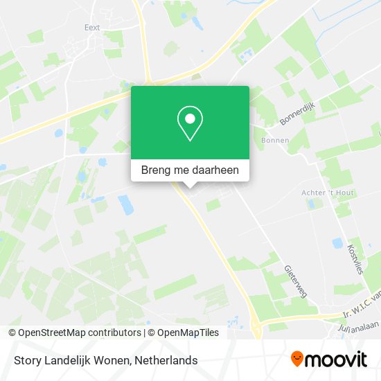 Story Landelijk Wonen kaart