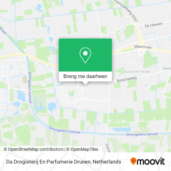 Da Drogisterij En Parfumerie Drunen kaart