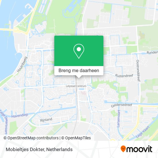 Mobieltjes Dokter kaart