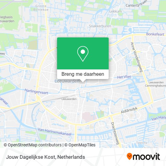 Jouw Dagelijkse Kost kaart