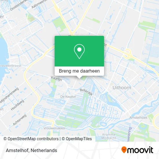 Amstelhof kaart