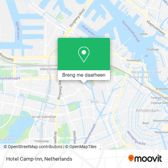 Hotel Camp-Inn kaart