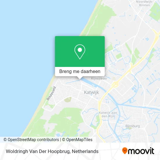 Woldringh Van Der Hoopbrug kaart