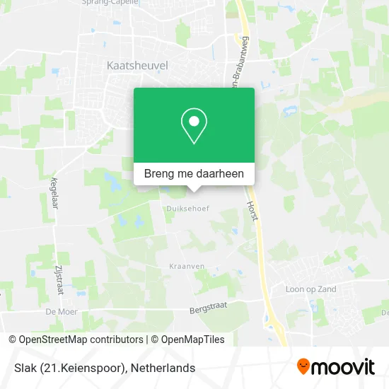 Slak (21.Keienspoor) kaart