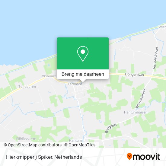 Hierkmipperij Spiker kaart
