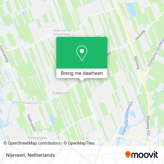 Nijeveen kaart