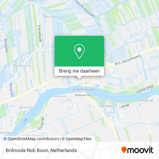 Brilmode Rob Boon kaart