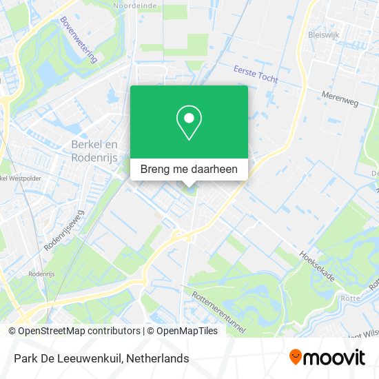 Park De Leeuwenkuil kaart