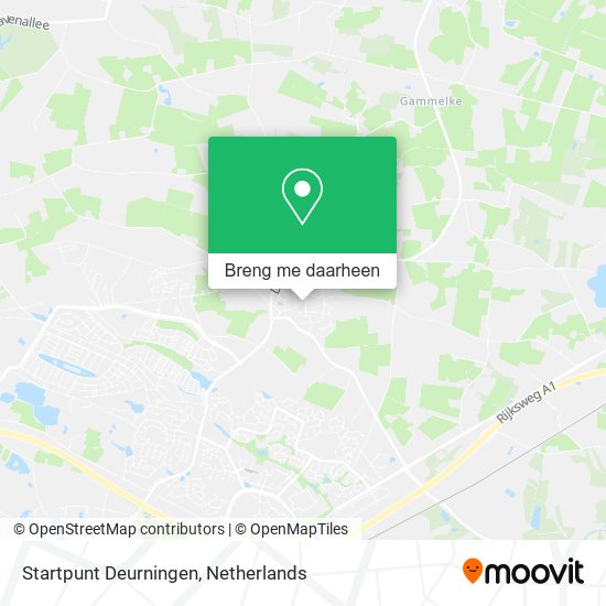 Startpunt Deurningen kaart