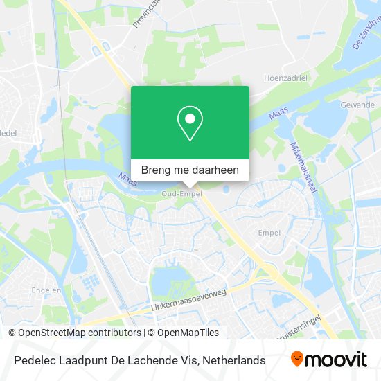 Pedelec Laadpunt De Lachende Vis kaart