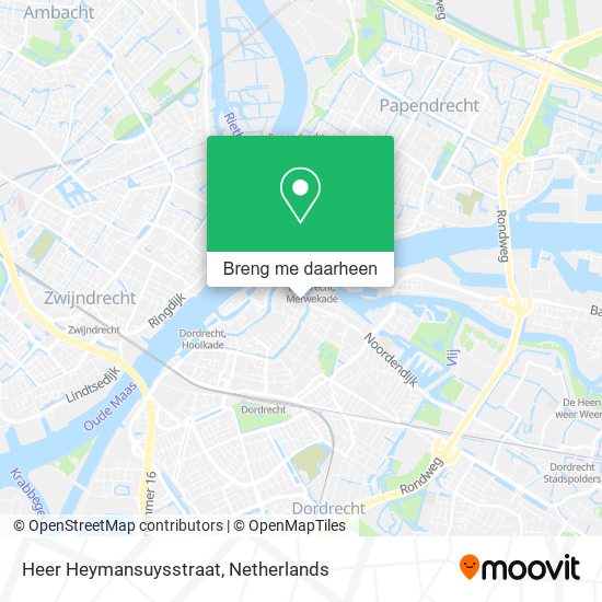 Heer Heymansuysstraat kaart