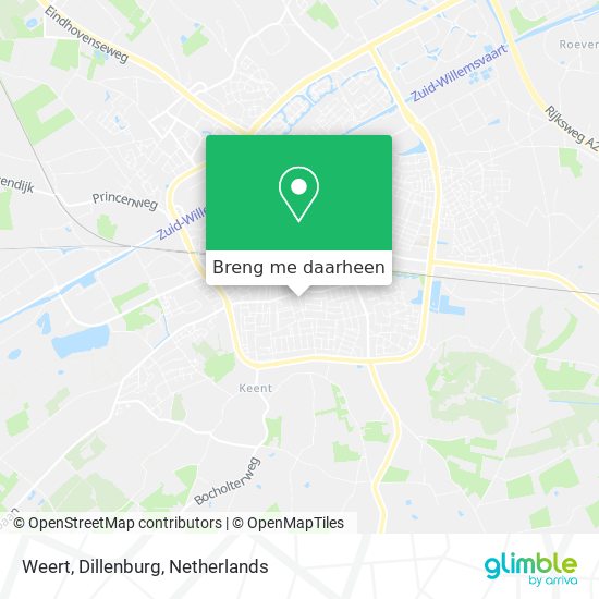 Weert, Dillenburg kaart