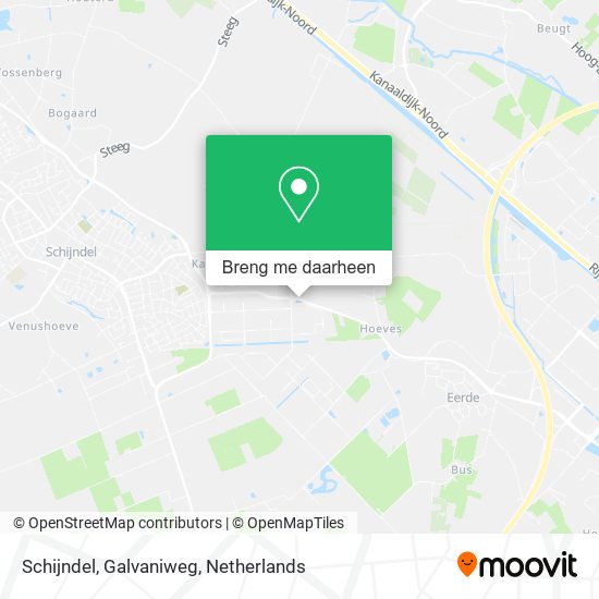 Schijndel, Galvaniweg kaart
