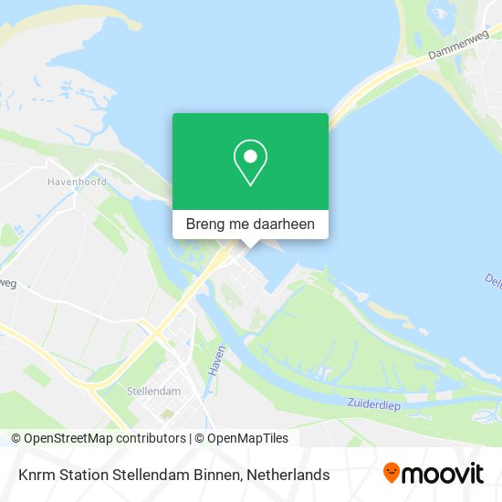 Knrm Station Stellendam Binnen kaart