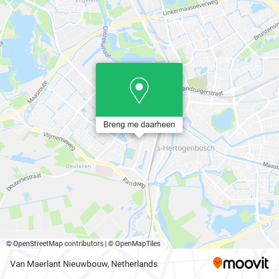 Van Maerlant Nieuwbouw kaart
