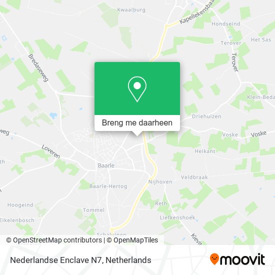 Nederlandse Enclave N7 kaart