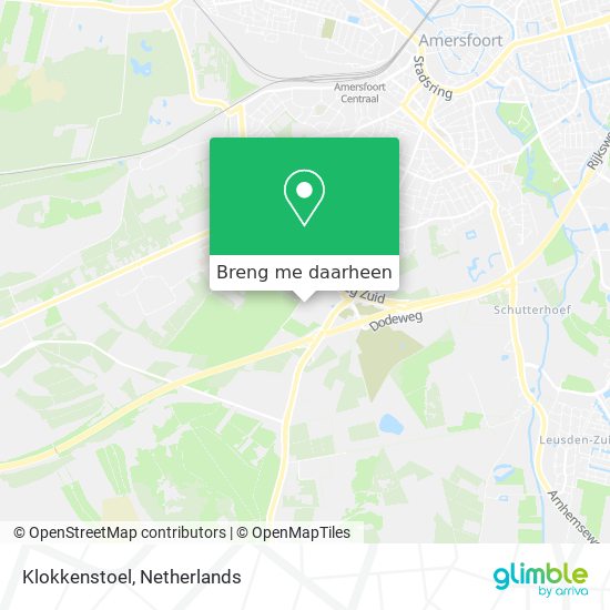 Klokkenstoel kaart